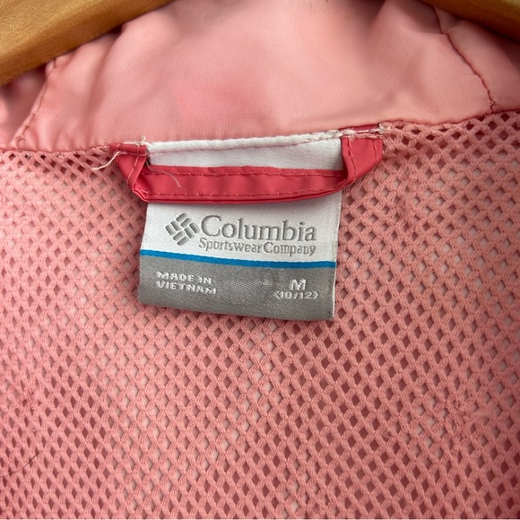 Columbia Omni tech size medium (10/12) pink rain jacket - Picture 5 of 5